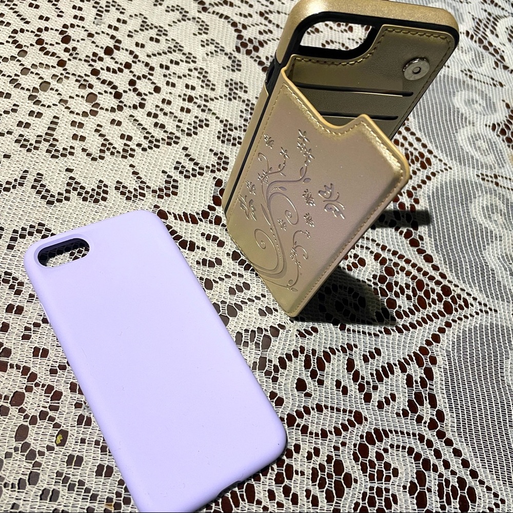 ✨2 NEW iPhone 7/8/SE 2020 cases. Wallet & Otofly